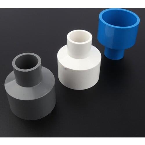 NuoNuoWell 15pcs 40 50mm To 20~40mm PVC Reducing Straight Joints Garden Irrigation Water Pipe Connectors Aquarium Tank DIY Tools