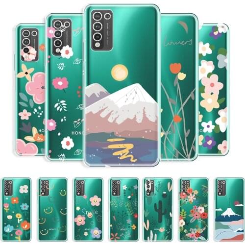 For Huawei Honor 10X Lite Case Transparent Back Cover For Honor 10X Lite Clear Shockproof Case For Honor 10X Lite Phone Fundas