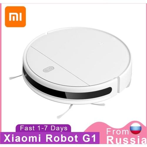 New XIAOMI MIJIA Mi Sweeping Mopping Robot Vacuum Cleaner G1 for home cordless Washing 2200PA cyclone Suction Smart Planned WIFI