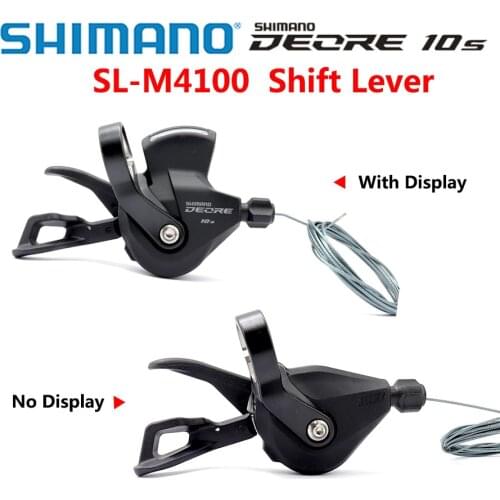 SHIMANO DEORE SL M4100 Shifter 10s MTB bicycle bike shifters SL-M4100 Right and left Shifter 2/3x10-Speed MTB Shifting Levers