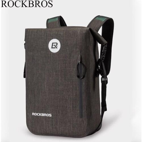 ROCKBROS 24L Large Capacity Waterproof Bike Cycling Backpack Men Women School Bag Outdoor Riding Hiking Sport Camping Backpack