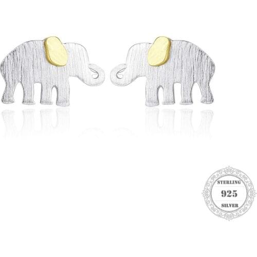 Elephant Stud Earrings,Thomas Style Glam Fashion Good Jewerly For Women,2017 Ts Gift In 925 Sterling Silver,Super Deals