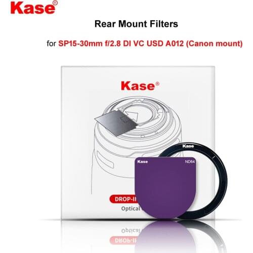 Kase Rear Mount ND ND1000 ND64/Light Pollution/Dream Filter for Tamron SP15-30mm f/2.8 DI VC USD A012 (Canon Mount)
