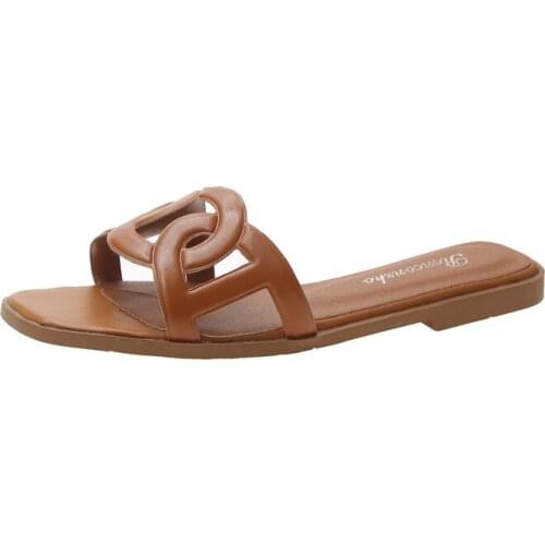 Womens Slippers Outdoor 2019 Summer new Ladies Slippers Fashion Flat with Beach Shoes Woman Slides