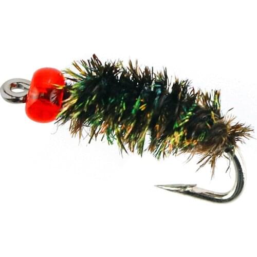 5Pcs/Bag Fly Tying Floating Fly Fishing Flies Artificial Insect Bait