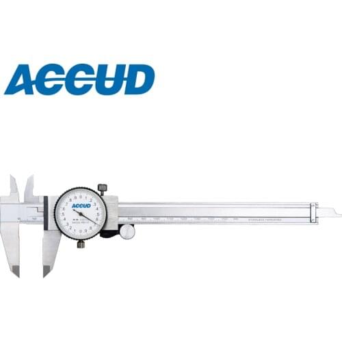 ACCUD Measuring Range 0-150mm 0-200mm 0-300mm Graduation 0.01mm Dail Vernier Caliper