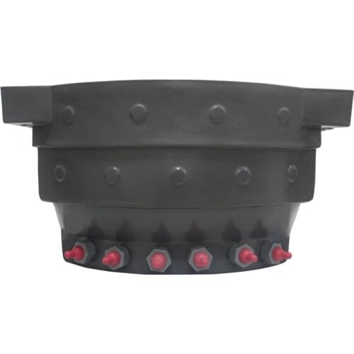 Calf Milk Feed Bucket with 6feeding nipples, 38Liter Lamb Drink Milk Bucket