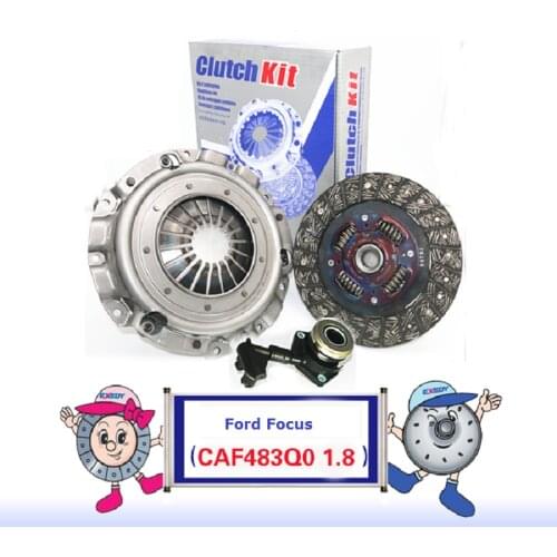 For Ford Focus CAF483Q0 1.8 Clutch Cover Clutch Plate& clutch release Bearing Clutch Kit Set Three Piece Set