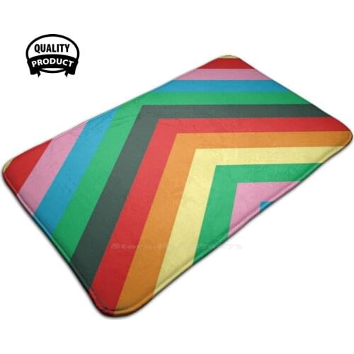 E•Mo•Tion 3D Soft Non-Slip Mat Rug Carpet Foot Pad Carly Rae Jepsen Carly Rae Jepsen Emotion Rainbow