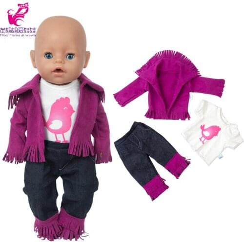 Baby Doll Tessal Coat For 18 Inch Girl Doll Clothes Jackets Toys Doll Outwears