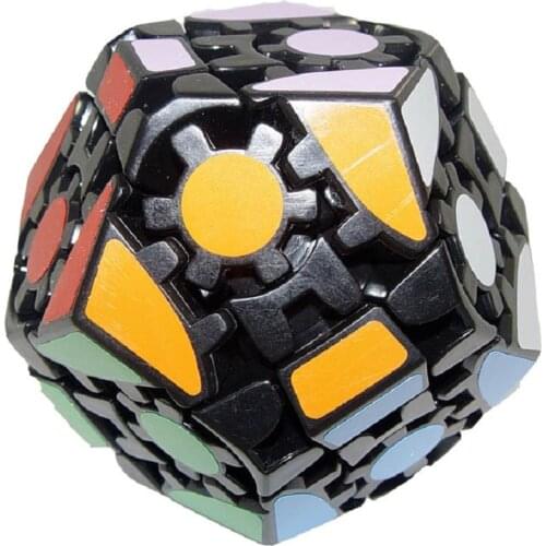 Lanlan Dodecahedron Magic Cube Puzzle IQ Brain Speed Puzzles toy learning & education cubo magico personalizado Game cube toys