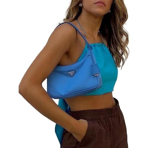 New Tank Female White Black Cropped Vest Streetwear Halter Cami Top On Thin Straps Sexy Bandage Backless Crop Tops Women