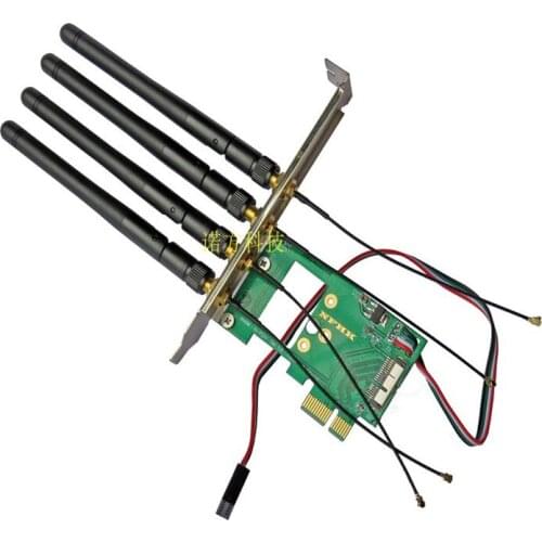 BCM94360CD BCM94331CD WiFi module wireless network card to PCIe x1 adapter card