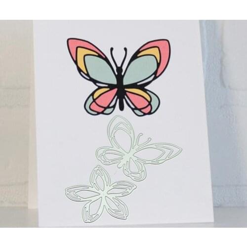 Metal Cutting Dies Butterfly Flower For DIY Scrapbooking Craft Stamps Die Cut Embossing Card Making Stencil Frame 2021 New
