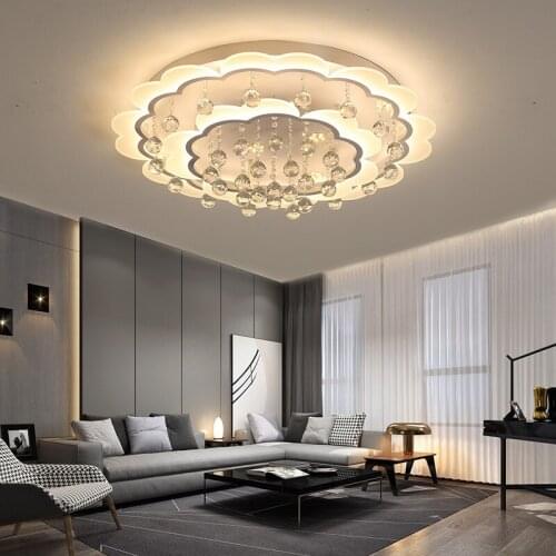 Lamparas de techo chandelier ceiling luminaria led living room bedroom AC85-265V Living Room luminaria ceiling light fans
