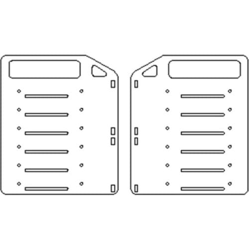 DIY Transparent Hard Disk Extension Rack--3.5Inch Desktop Computer External Hard Drives HDD Hard Disk