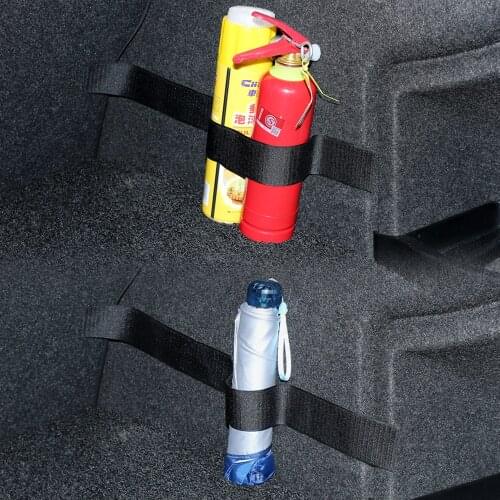 Car Trunk Belts Storage Bag Magic Tapes for VW Passat B5 B7 Skoda Octavia A7 A5 Renault Megane 2 3 Ford Focus Kuga