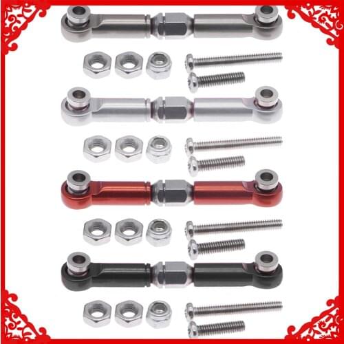 Alloy #45 steel servo link linkage for rc hobby model car MN RC 1-12 crawler parts