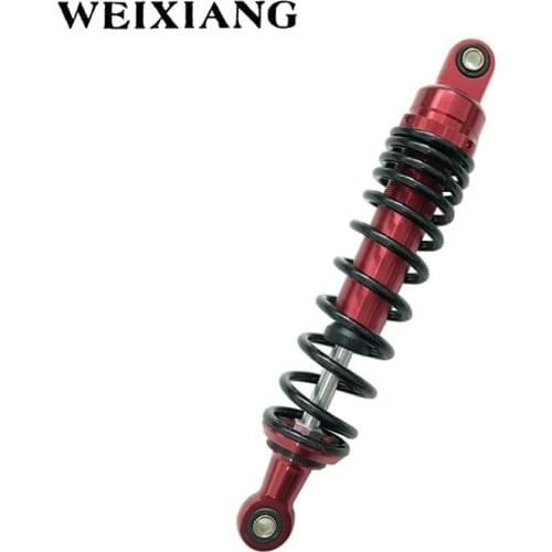 Universal 320mm Motorcycle Air Rear Shock Absorber For Go Kart Scooters Sport Street Bike Red Purple Green