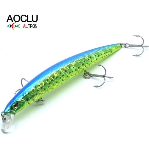 AOCLU wobblers Super Quality 8 Colors 145mm 19.1g Hard Bait Minnow Shad Crankbait Fishing lure Bass Fresh Salt water tack