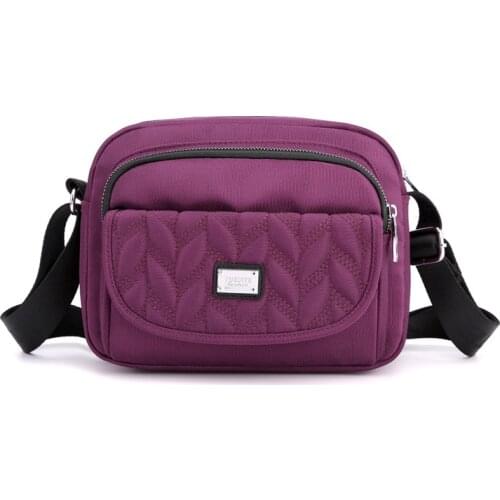 7 Colors Trend Women Crossbody bag Fashion Nylon Woman Messenger bag Casual Solid Ladies summer bag Multi Pockets Small bags