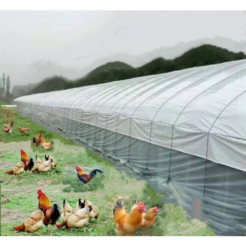 2M Wide Black and White Film Agricultural Sun Shade Keep Warm Film 0.12mm Thickness Plastic Cover Film