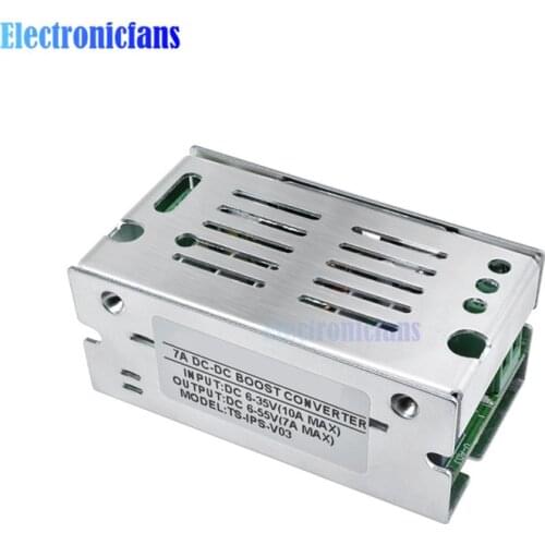200W DC-DC Boost Converter 6-35V to 6-55V 10A Adjustable Step Up Voltage Charger Power Module With Aluminum Shell
