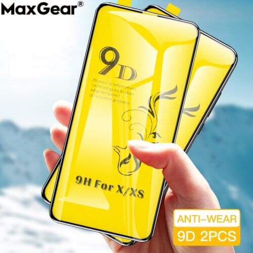 2pcs Tempered Glass Film For iPhone 11 Pro Max XS X XR Screen Protector For iPhone 6S 6 S 7 8 Plus Full Cover Cristal Protection