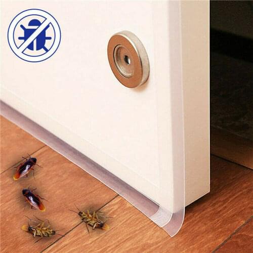 5M Door Window Sealing Strip Silicone Cuttable Weatherproofing Soundproof for Doors Window Shower Glass Slit TS2