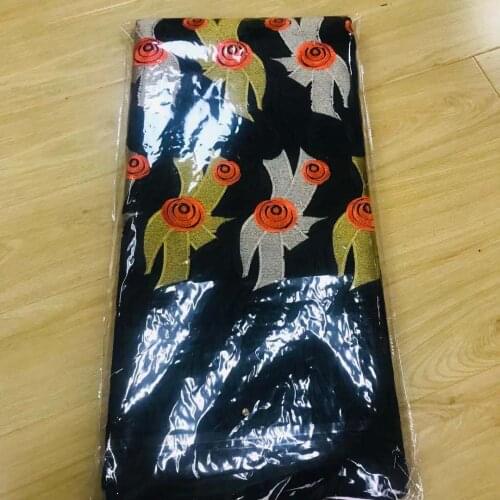 Dubai Style African Lace Fabric 2021 High Quality 100%Cotton Embroidery Swiss Voile Lace In Switzerland For Wedding Dress 5Yards