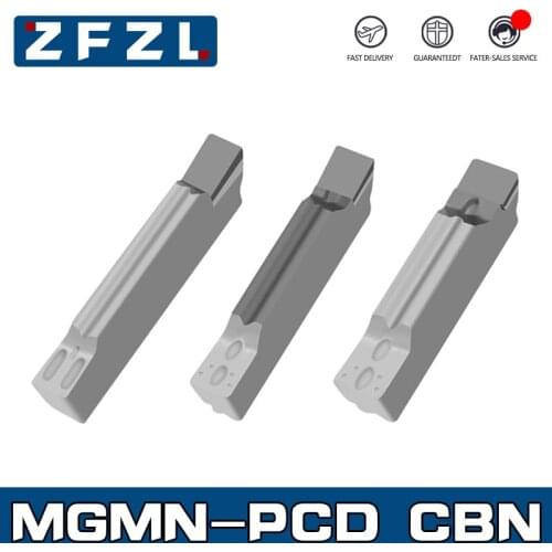 1pc MGMN PCD CBN diamond lathe cutter MGMN150 MGMN200 MGMN250 MGMN300 MGMN400 grooving cutting tools CNC tool holder