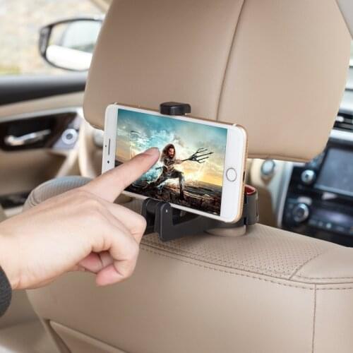 Car Mount Car multi-functional phone bracket hook car creative rear headrest hook car latch type phone bracket