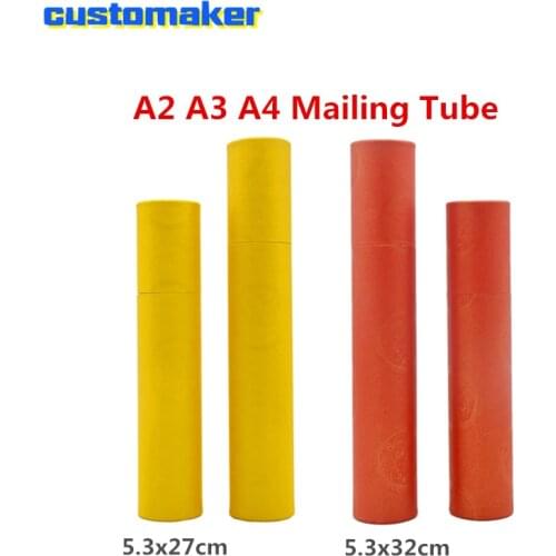 Bankers Box Missive Mailing Tube A2 A3 Artwork Fishing Rod Case Document Storage Tube for Blueprints Art Container cylinder