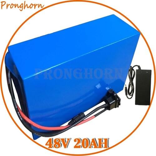Free Tax 48V Battery 48V 20AH Electric Bicycle Battery 48V 20Ah Lithium ion Battery 48V 1000W 2000W Battery with 54.6V2A Charger