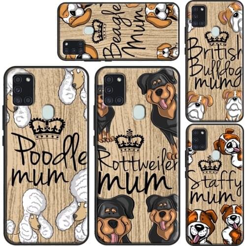 Staffy Beagle Poodle Westie Mum Dog Case For Samsung A71 A51 A41 A31 A11 A21S A20e A10 A20 S A40 A50 A70 A12 A32 A42 A52 A72