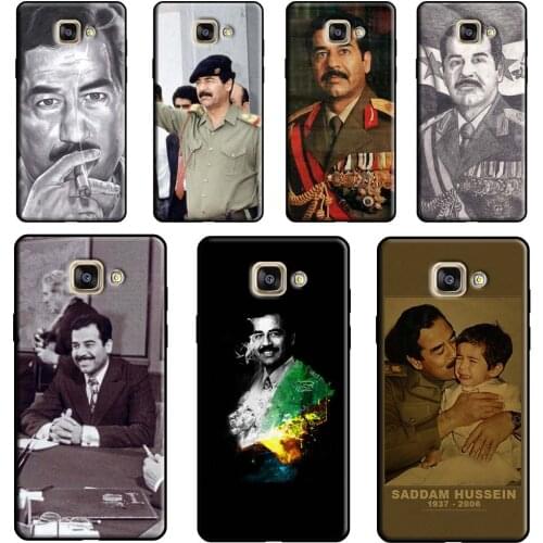 Saddam Hussein Phone Case For Samsung Galaxy J7 J5 J3 2017 A3 A5 J1 2016 J6 J4 Plus A6 A8 A7 A9 J8 2018