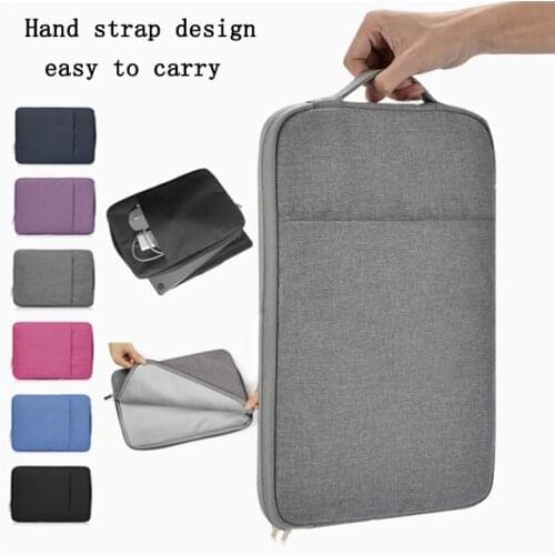Zipper bag For iPad Air 4 10.9 M1 Pro 11 12.9 10.2 9.7 inch 7th 8th generation Case for Samsung tab a7 Matepad 10.4 10.8 sleeve