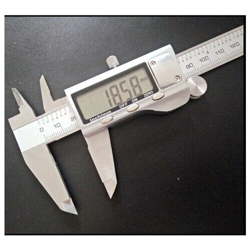 50pcs Digital Caliper 0-150mm Stainless Steel Metal Casing Digital CALIPER VERNIER Caliper GAUGE MICROMETER Electronic Caliper