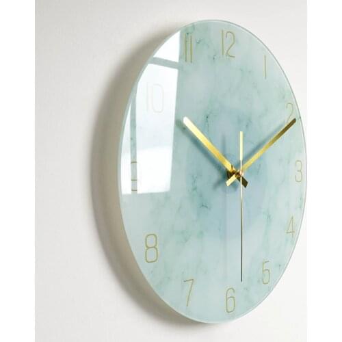 Digital Glass Wall Clock Silent Creative Fashion Clock horloge murale design moderne Art Wall Watch Modern Design QZE302