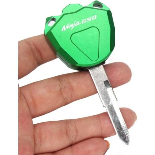 For Kawasaki Ninja650 NINJA 650 2017-2021 2020 2019 2018 CNC Motorcycle Accessories Keychain Key Case Cover Shell (Without chip)