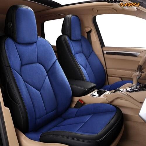 KAHOOL Custom Leather car seat cover For AUDI A4 A3 A6 Q3 Q5 Q7 A1 A5 A7 A8 TT R8 Automobiles Seat Covers cars seat protector