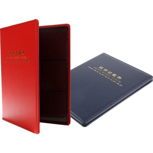 MagiDeal 2Pc Paper Money Collection Album Storage 10 Sheets 60mPockets Banknote Stamp Holder Book Collectors Gift