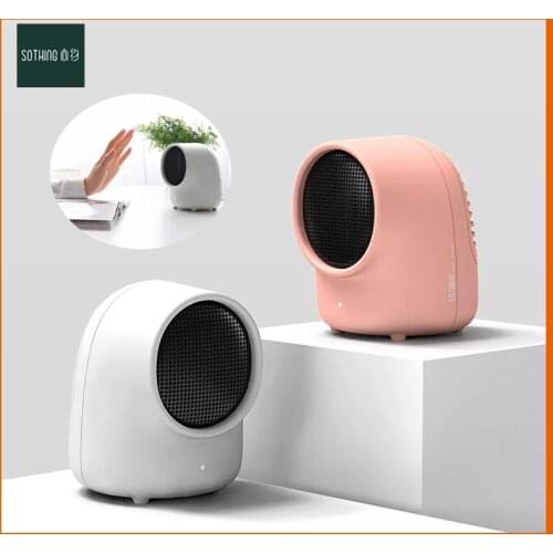 Sothing Mini Heater Desktop Warm Electric Heater Cute Warmbaby Small Portable Warmer Machine for Winter Office Home Heater