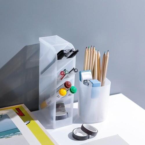 Multifunction Cute Cactus Shaped Magnetic Pen Holder Pencil Pot Home Office Desk Stationery Storage Box Vase A Variety Of Styles