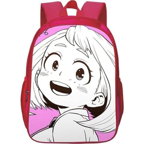My Hero Academia Backpack Girl Bags Anime Lzuku Midoriya Cartoon Printing School Bag Casual Knapsack Student Bookbag Mochila