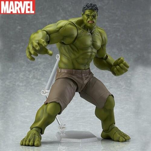 SHF Figma Marvel The Avengers 2 Iron Man 271# Figma Hulk Action Figure Joint Movable Figurine Modle Doll Toys for Youth