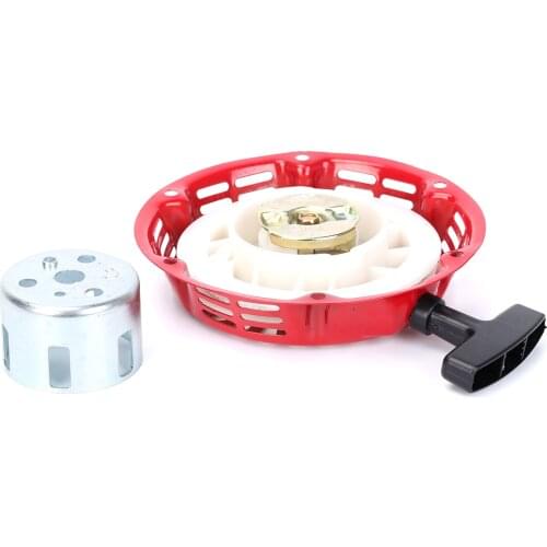 Recoil Pull Starter+Start Cup Assembly Replacement For Honda GX160 Generator,168/170F Lawn Mower Garden Machinery Parts Set