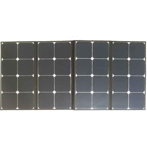 Sunpower and folding 32cells 110w 110 watt portable solar panels for outdoor charging