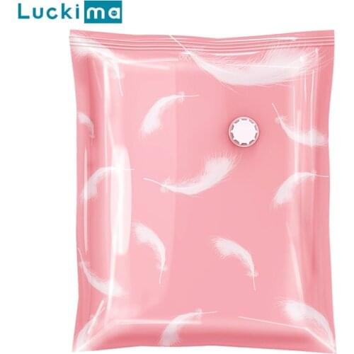 New Vacuum Storage Bag Home Organizer Clothes Seal Compressed Bags for Pillows Bedding Blanket Space Save Compression Bag