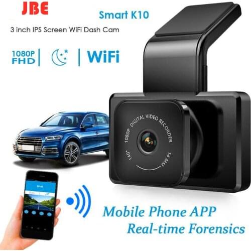 Dashcam 3.0 Inch Car DVR Wifi GPS FHD 1080P Video Dash Camera Recorder With Rear View Camera Night Vision Auto Camera